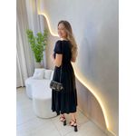 VESTIDO MIDI DANDARA PRETO