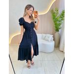 VESTIDO MIDI DANDARA PRETO