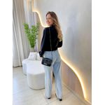 BLUSA CAMISA AURORA PRETO
