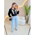 BLUSA CAMISA AURORA PRETO