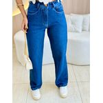 CALÇA WIDE LEG RAYANE JEANS ESCURO
