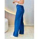 CALÇA WIDE LEG RAYANE JEANS ESCURO