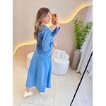 JAQUETA JEANS BÁSICA JEANS ESCURO