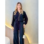 CONJUNTO CALÇA COTELE PRETO