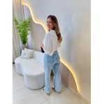 CALÇA WIDE LEG RENATA JEANS CLARO