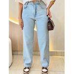 CALÇA WIDE LEG RENATA JEANS CLARO
