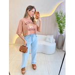 BLUSA CROPPED BROOKLYN MARROM