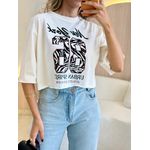 BLUSA CROPPED NEW YORK OFF