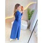 VESTIDO LONGUETE ANANDA AZUL
