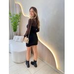 VESTIDO TULE LARISSA PRETO