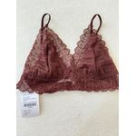 TOP RENDA MARROM
