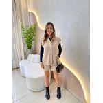 CONJUNTO SHORT DAISY AREIA