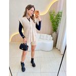 CONJUNTO SHORT DAISY AREIA