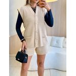 CONJUNTO SHORT DAISY AREIA