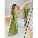 VESTIDO LINHO SHEILA VERDE