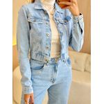 JAQUETA JEANS OLIVIA JEANS CLARO