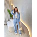 JAQUETA JEANS OLIVIA JEANS CLARO