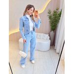 JAQUETA JEANS OLIVIA JEANS CLARO