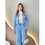 JAQUETA JEANS OLIVIA JEANS CLARO