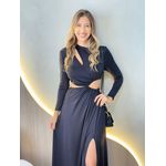 VESTIDO POLIAMIDA LARA PRETO
