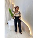 CONJUNTO TRICOT DANUBIA AREIA