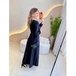 VESTIDO LONGUETE POLIANA PRETO