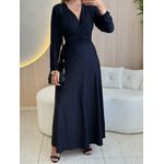 VESTIDO LONGUETE POLIANA PRETO