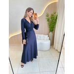 VESTIDO LONGUETE POLIANA PRETO