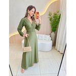 VESTIDO LONGUETE POLIANA VERDE