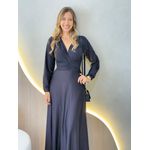 VESTIDO LONGUETE POLIANA PRETO