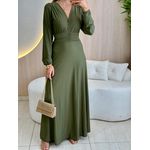 VESTIDO LONGUETE POLIANA VERDE