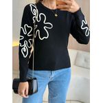 BLUSA TRICOT JHENNY PRETO