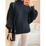 BLUSA TRICOT MANGA LONGA BEATRICE PRETO