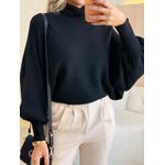 BLUSA TRICOT MANGA LONGA BEATRICE PRETO