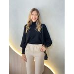 BLUSA TRICOT MANGA LONGA BEATRICE PRETO
