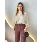 BLUSA TRICOT MANGA LONGA BEATRICE AREIA