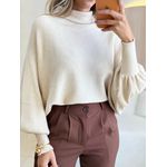 BLUSA TRICOT MANGA LONGA BEATRICE AREIA
