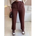 CALÇA ALFAIATARIA KAUANE MARROM