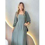 VESTIDO LONGO JADE VERDE
