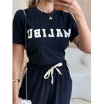 T-SHIRT MALIBU PRETO