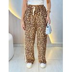 CALÇA PANTALONA LISTRAS LATERAL ONÇA