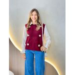 CONJUNTO CAMISA MARIA FLOR MARSALA