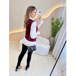 CONJUNTO CAMISA ESTELA MARSALA