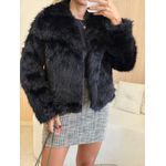 JAQUETA PELINHOS CLOE PRETO