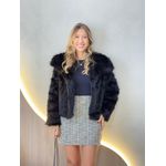 JAQUETA PELINHOS CLOE PRETO