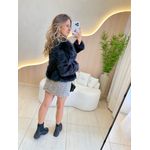 JAQUETA PELINHOS CLOE PRETO
