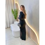 VESTIDO LONGO JESSY PRETO