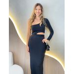 VESTIDO LONGO JESSY PRETO