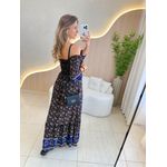 VESTIDO MIDI FERNANDA PRETO FLORIDO