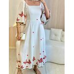 VESTIDO BETE MANGA CRU